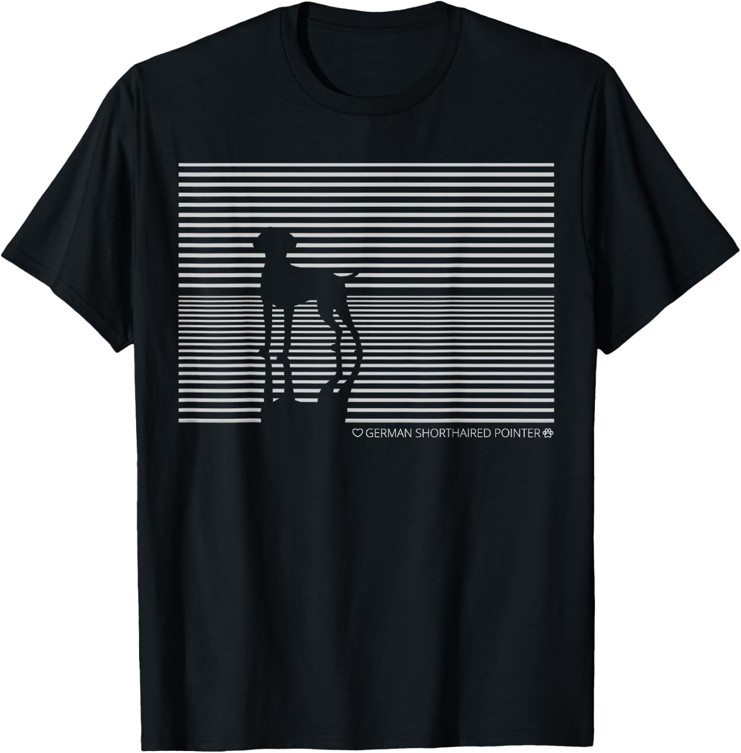 German Shorthaired Pointer T-Shirt - T-Shirt | Black