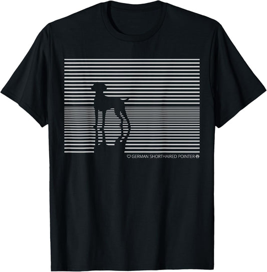 German Shorthaired Pointer T-Shirt - T-Shirt | Black