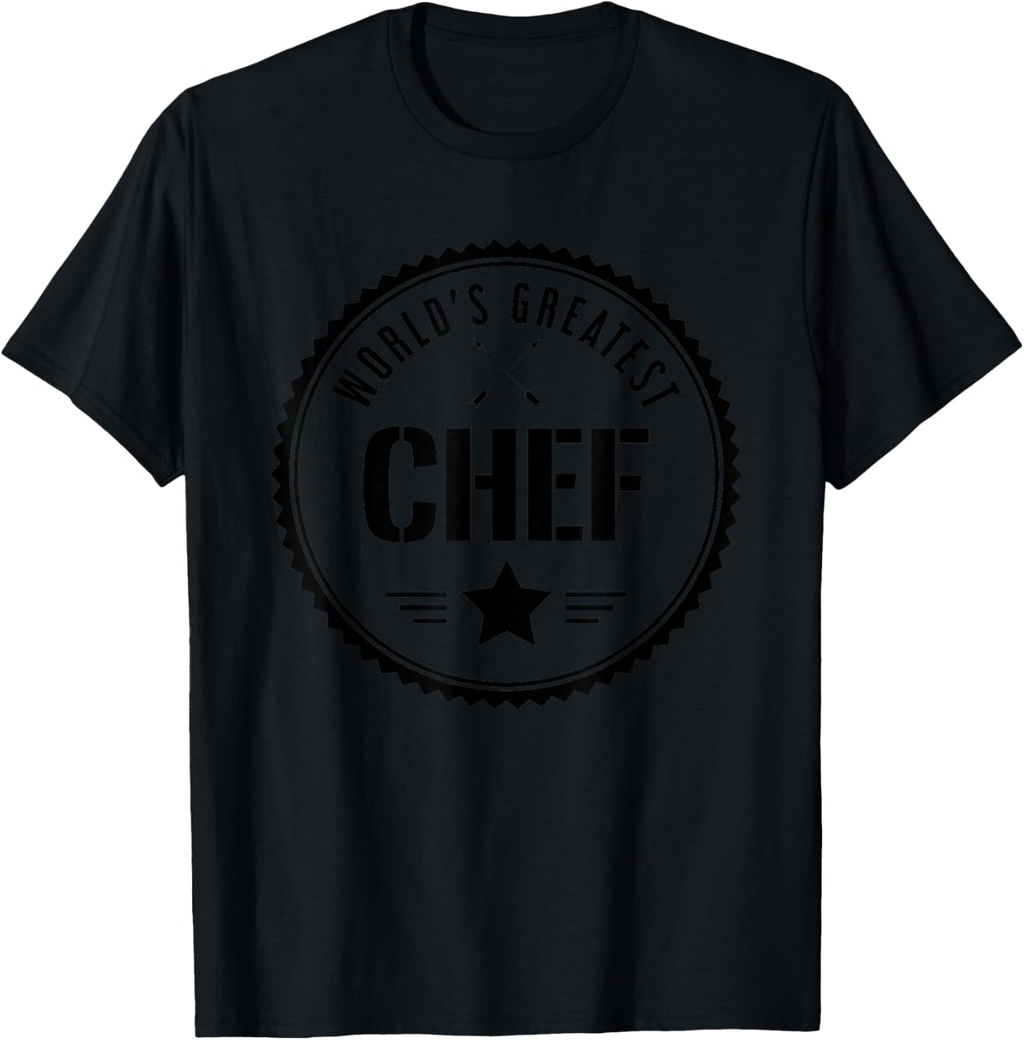 World's Greatest Chef for Chefs T-Shirt - T-Shirt | Black