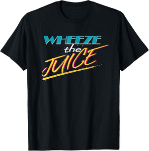 Wheeze the Juice 90s themed gift T-Shirt - T-Shirt | Black