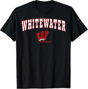 Whitewater High School Wildcats C2 T-Shirt - T-Shirt | Black