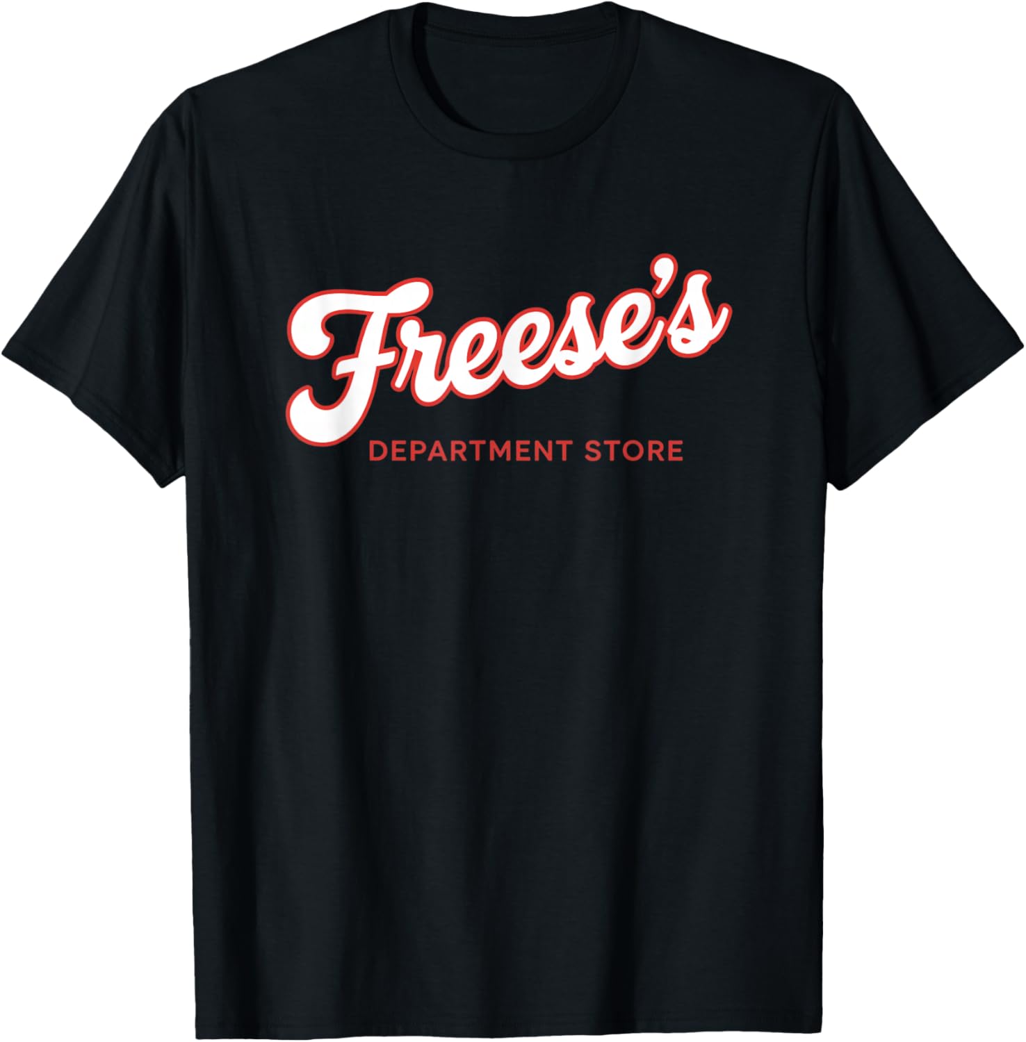 Freese's Department Store Retro Logo Vintage Retail T-Shirt - T-Shirt | Black