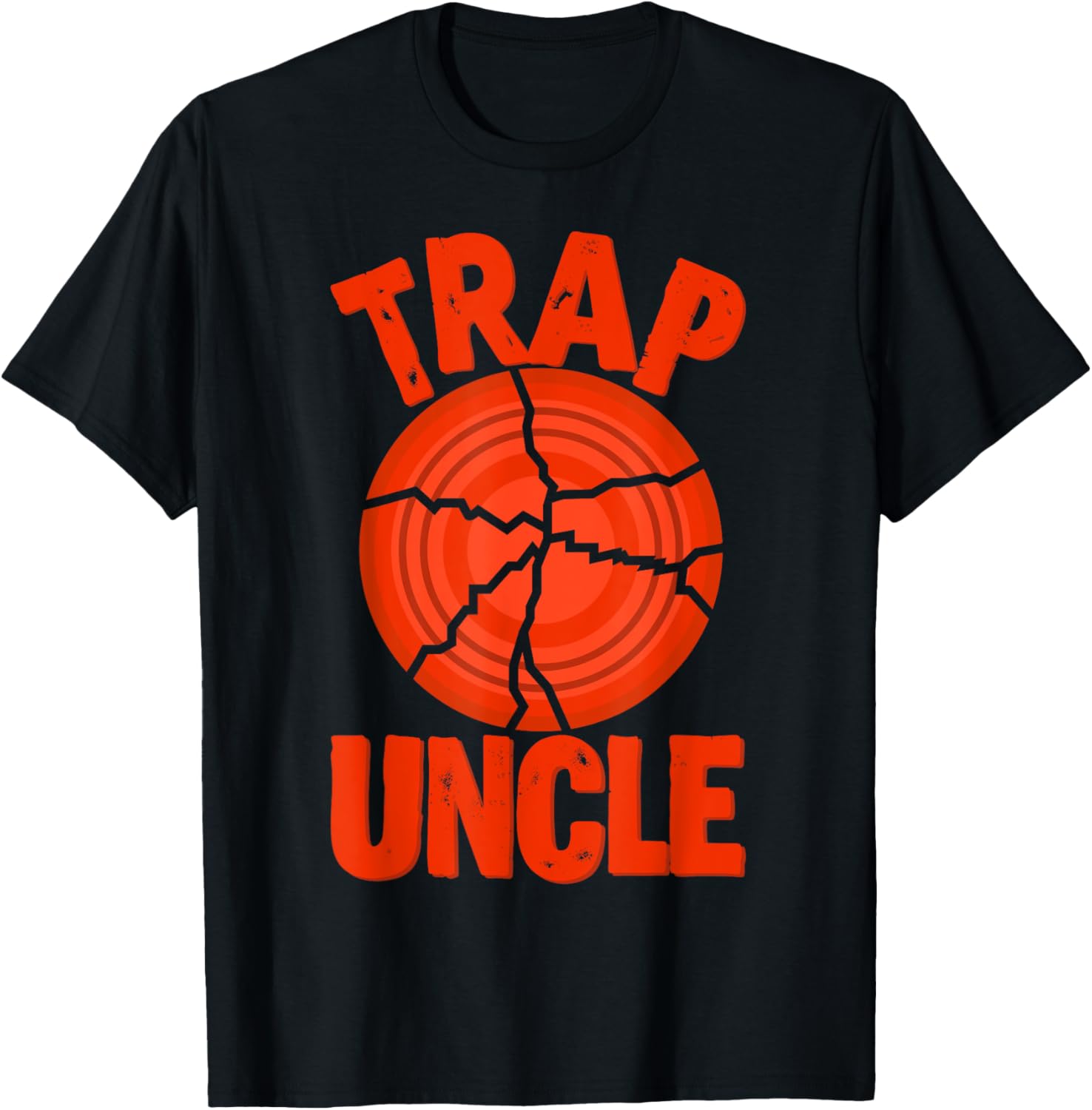Trap Uncle Proud Trap Shooting Uncle T-Shirt - T-Shirt | Black