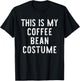 This Is My Coffee Bean Costume Halloween Simple Kids Adult T-Shirt - T-Shirt | Black