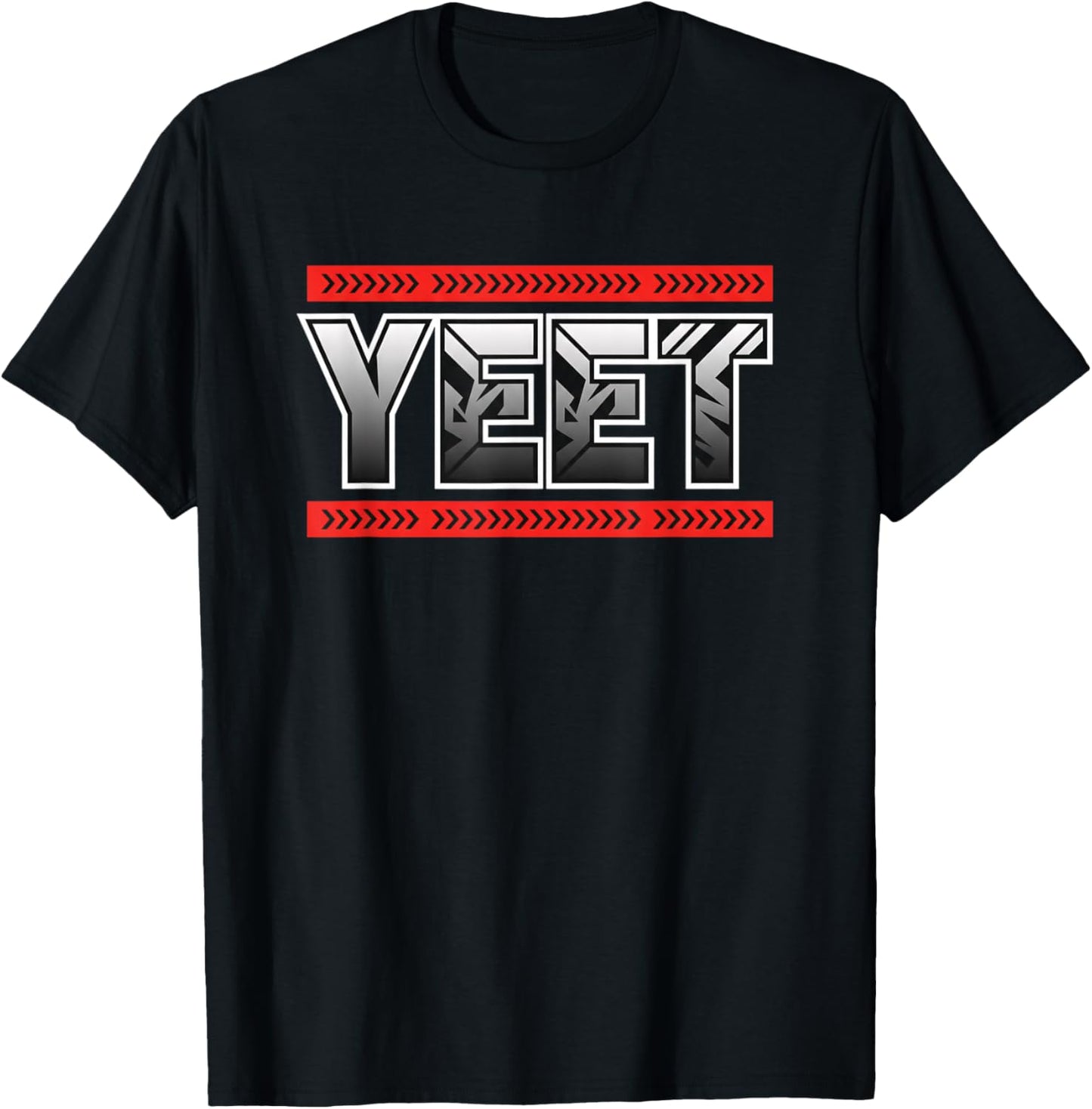 Yeet Bold Street Style Graphic Funny Adult Humor Boys Youth T-Shirt - T-Shirt | Black