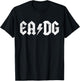 Bass Player T shirt E A D G Strings of the Bass T-Shirt - T-Shirt | Black