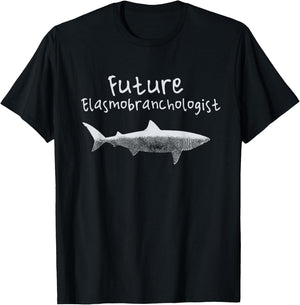 Shark Biologist Future Elasmobranchologist T-Shirt - T-Shirt | Black