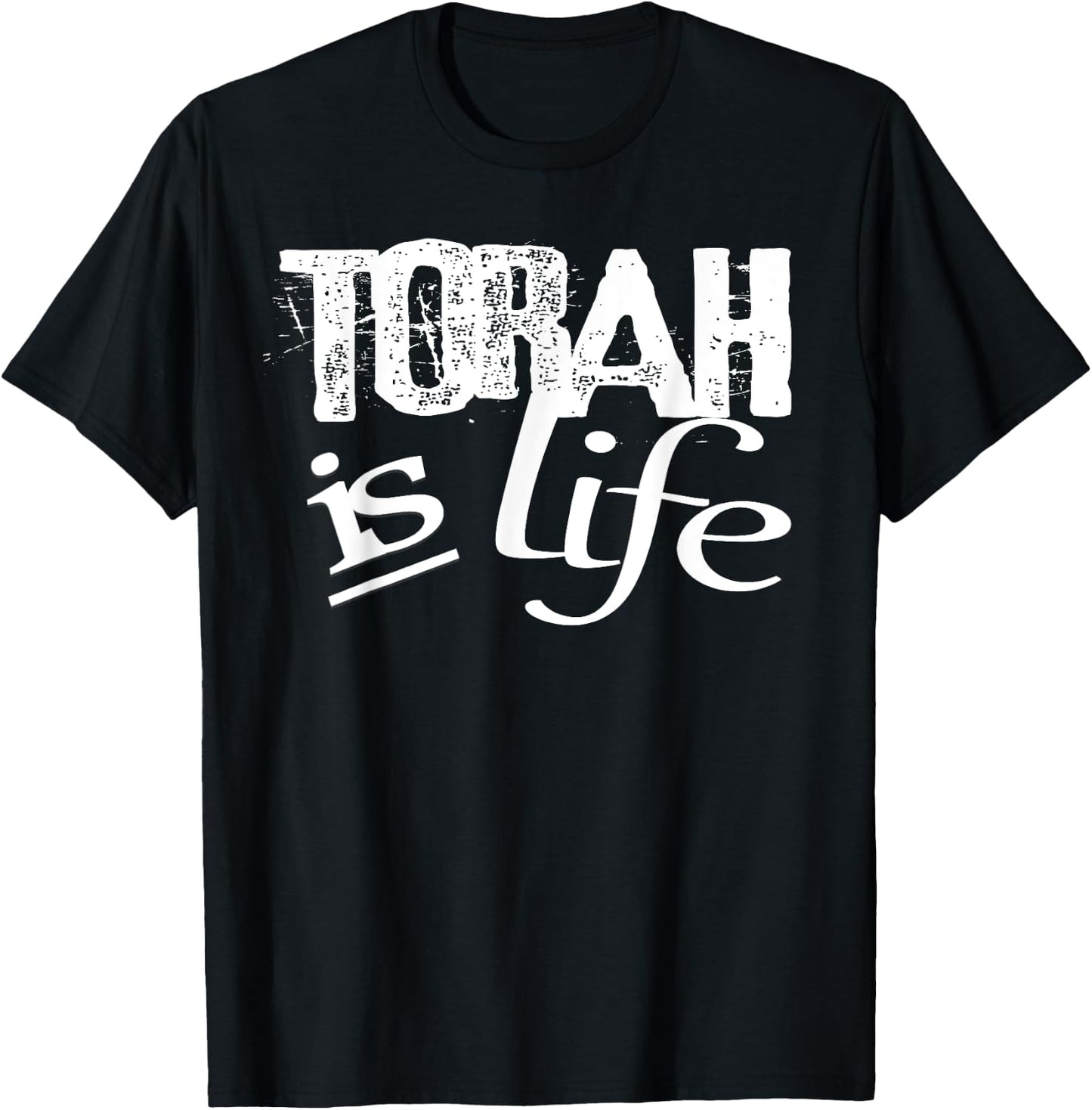 Hebrew Israelite Yahudah Tribe Judah Torah is Life T-Shirt - T-Shirt | Black