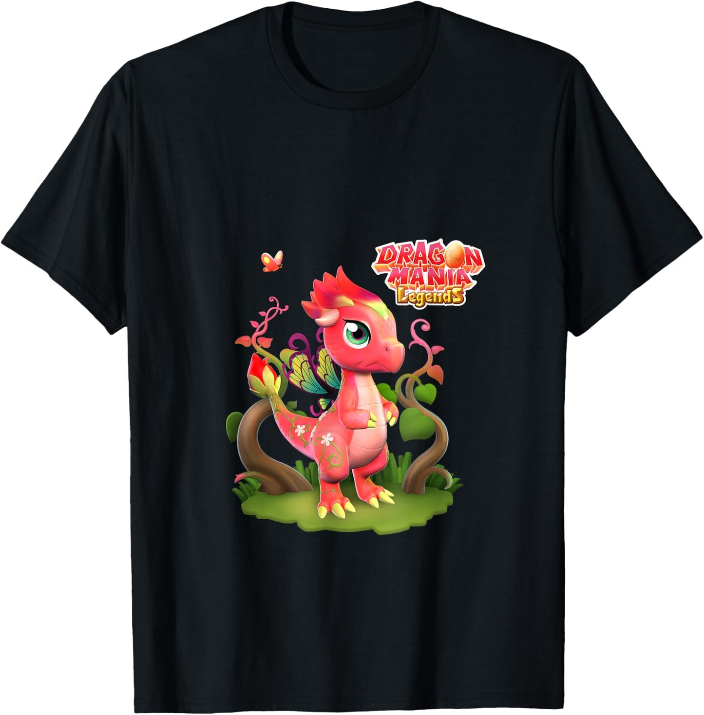 Dragon Mania Legends "Pixie" T-Shirt - T-Shirt | Black