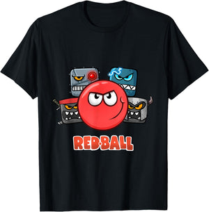 Red Ball 4 - The Crew T-Shirt - T-Shirt | Black
