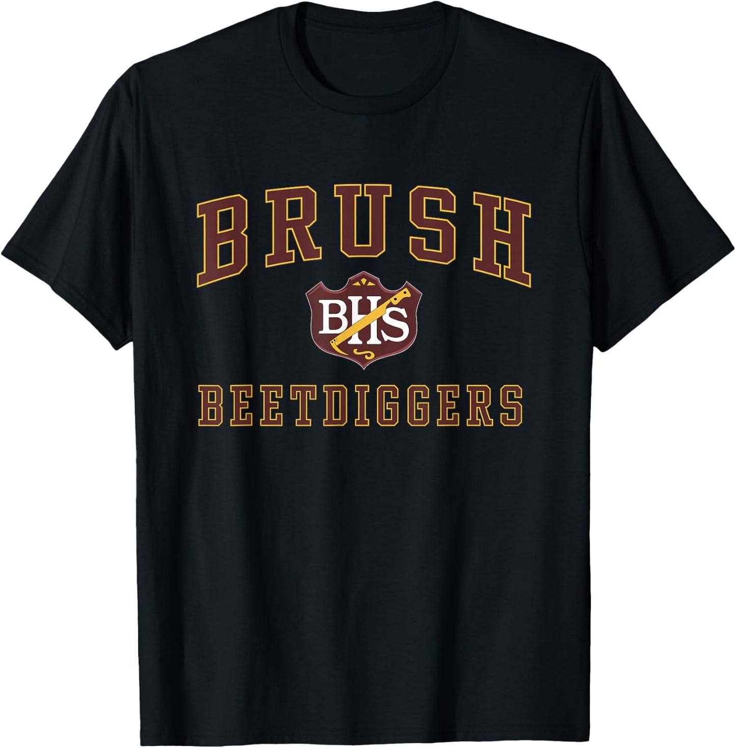 Brush High School Beetdiggers C1 T-Shirt - T-Shirt | Black