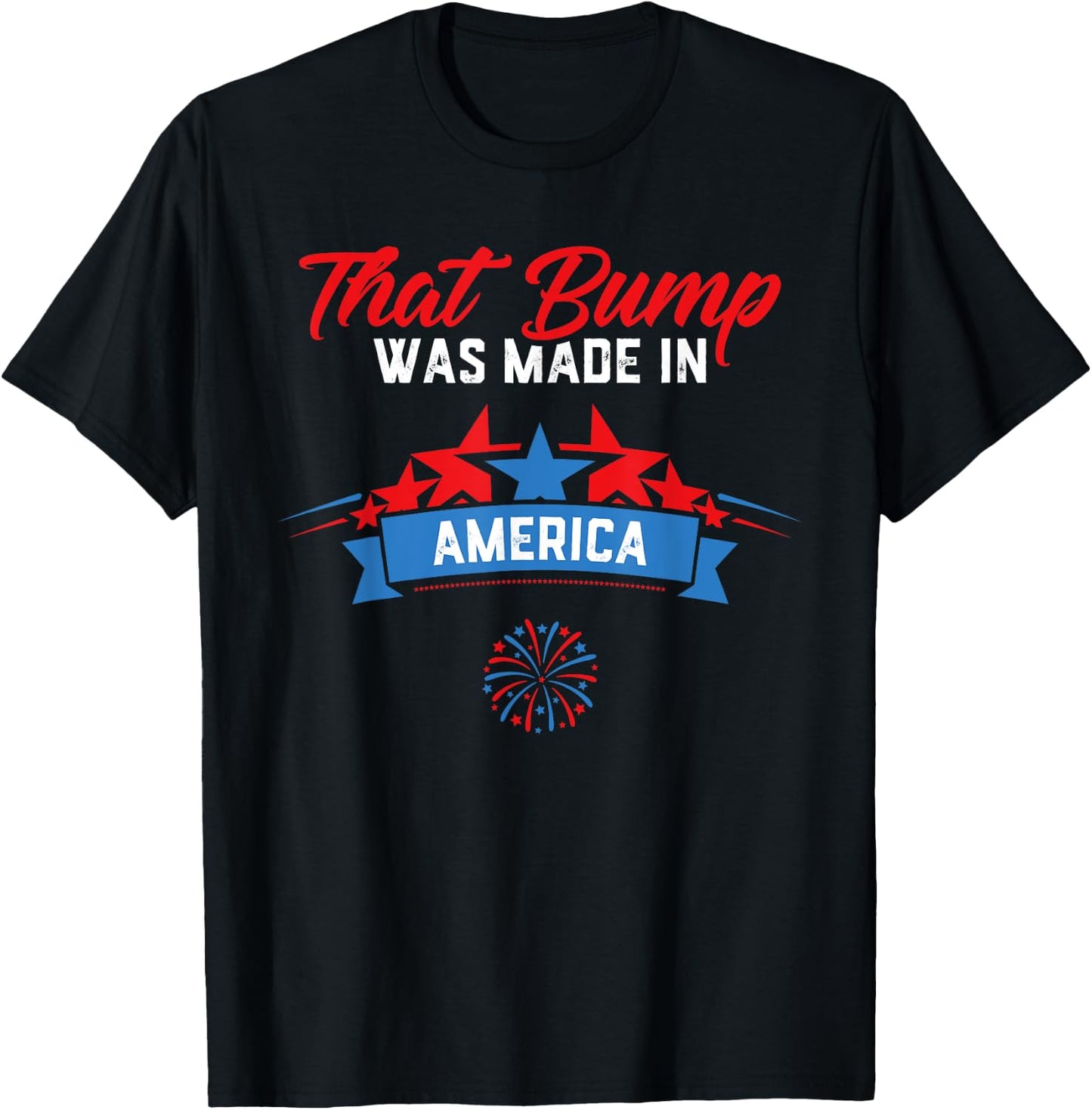 4th of July Pregnancy Announcement Shirt for Dad to Be Men T-Shirt - T-Shirt | Black