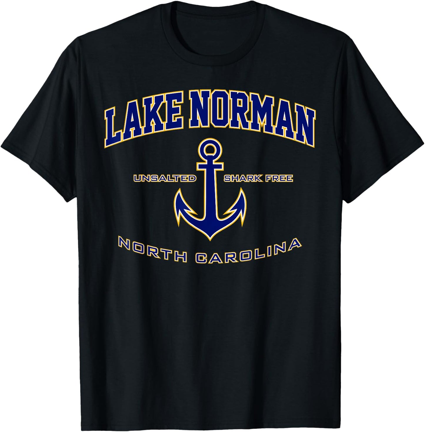 Lake Norman NC T-Shirt - T-Shirt | Black