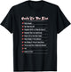 Freethinking Humor: God's To-Do List T-Shirt - T-Shirt | Black