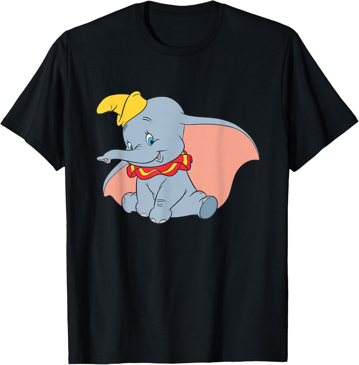 Disney Classic Dumbo Circus Elephant T-Shirt - T-Shirt | Black