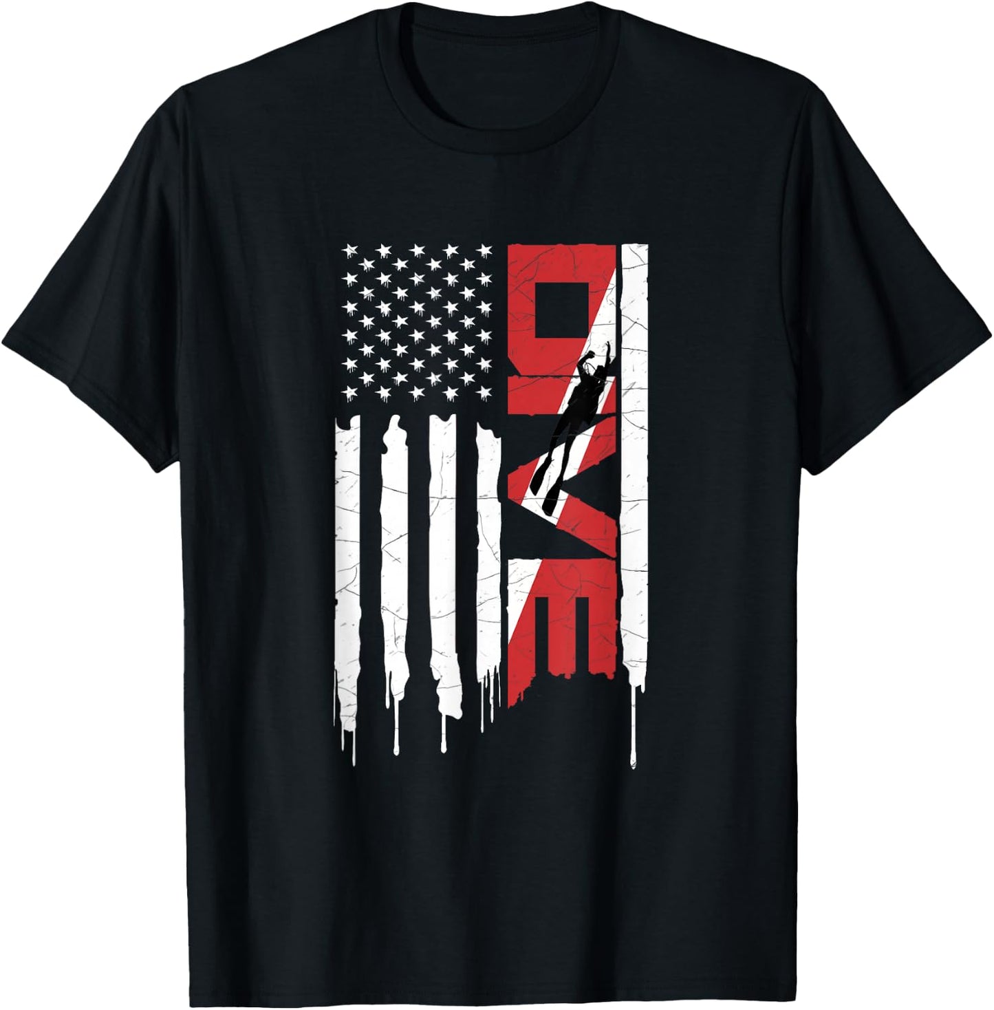 Scuba Diving -DIVE T-Shirt - T-Shirt | Black
