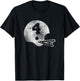 Vintage Football Jersey Number 4 Player Number T-Shirt - T-Shirt | Black