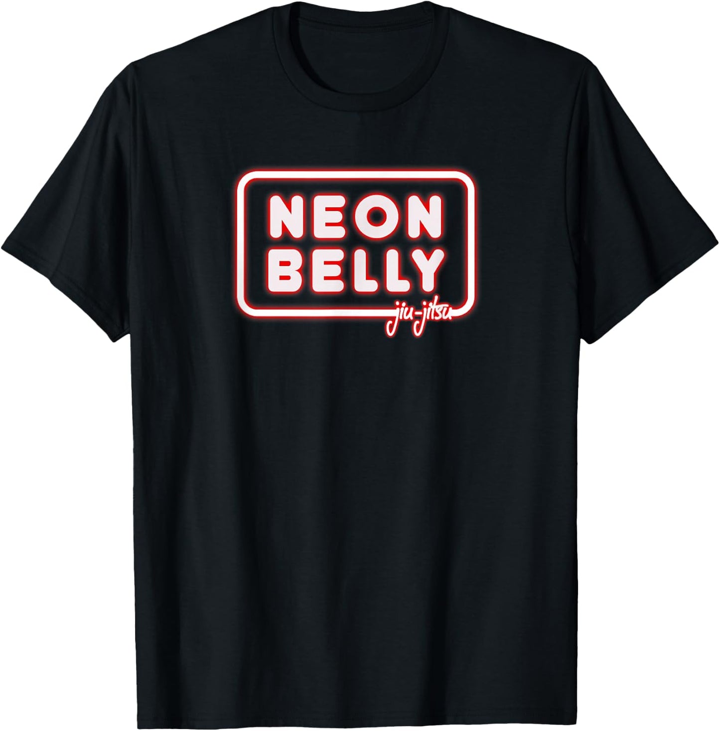 Neon Belly Jiu Jitsu T-Shirt - T-Shirt | Black