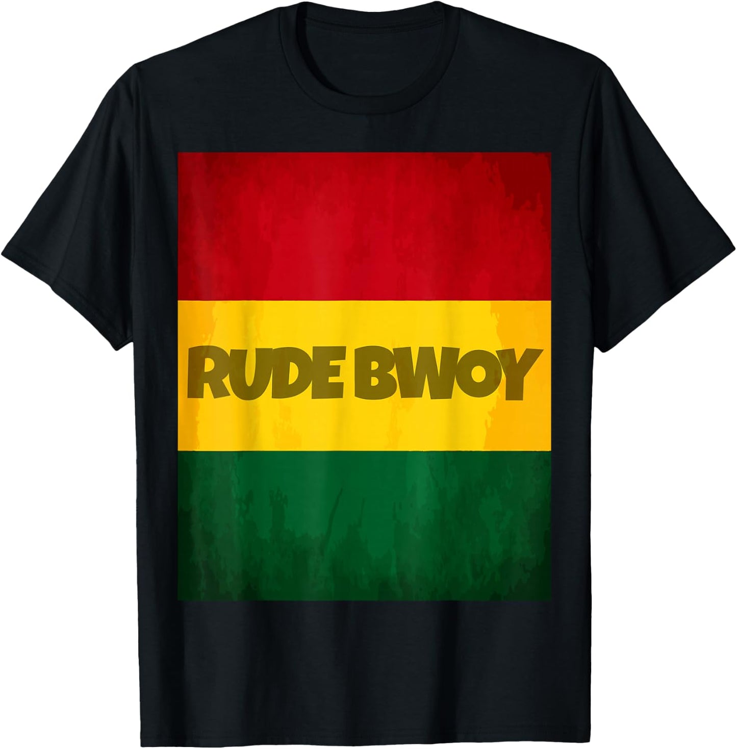 Jamaica Shirt | Jamaican Rasta Reggae Rude Boy T-Shirt - T-Shirt | Black