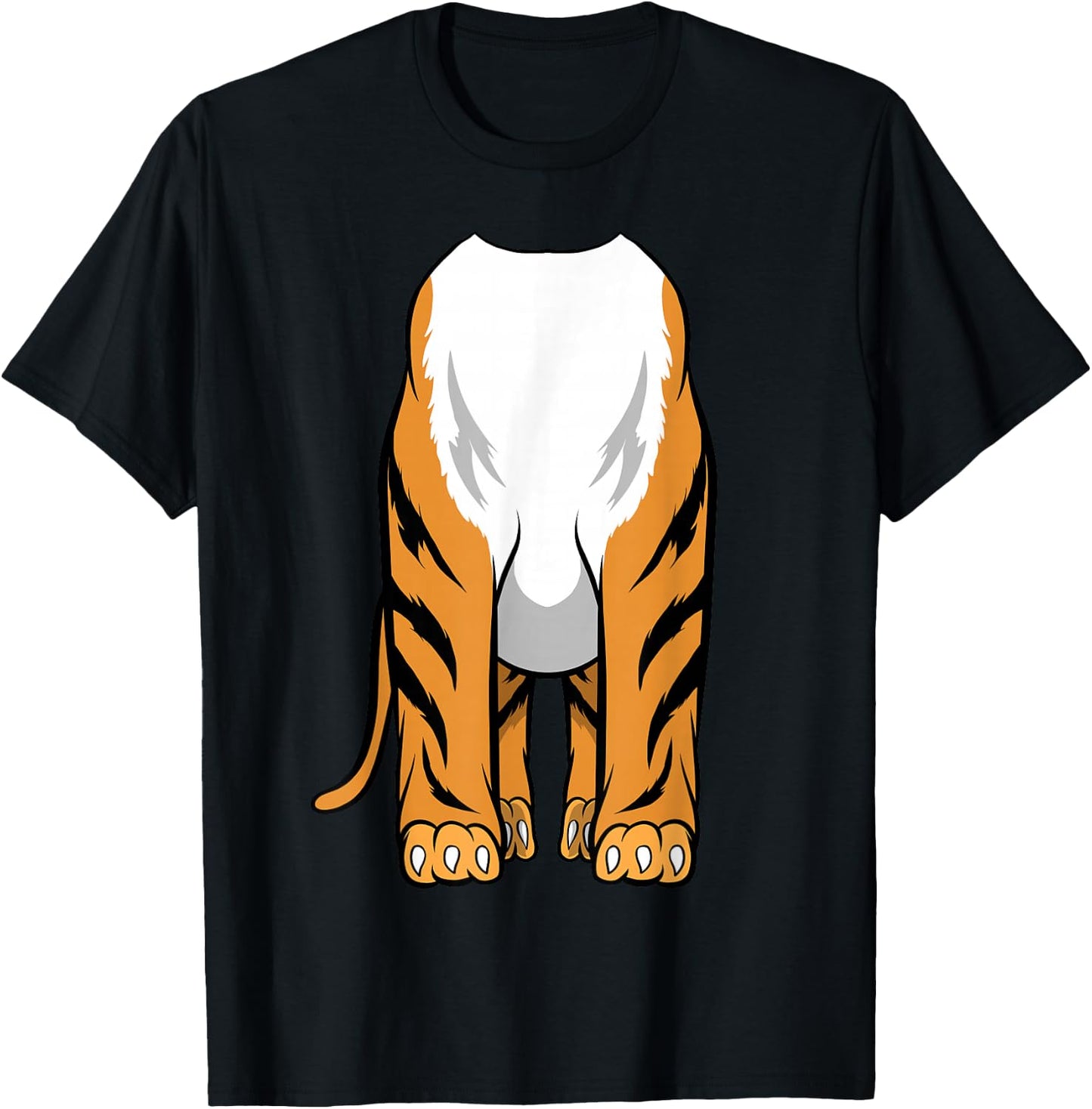 Tiger Halloween Costume Gift I Halloween Party T-Shirt - T-Shirt | Black