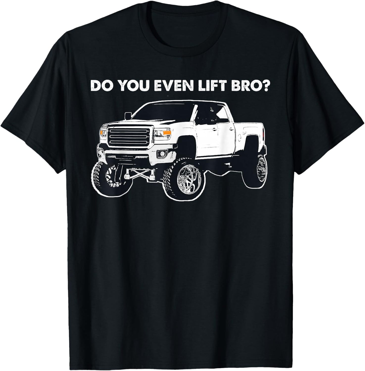Funny Lifted Truck Graphic Women And Kids T-Shirt - T-Shirt | Black