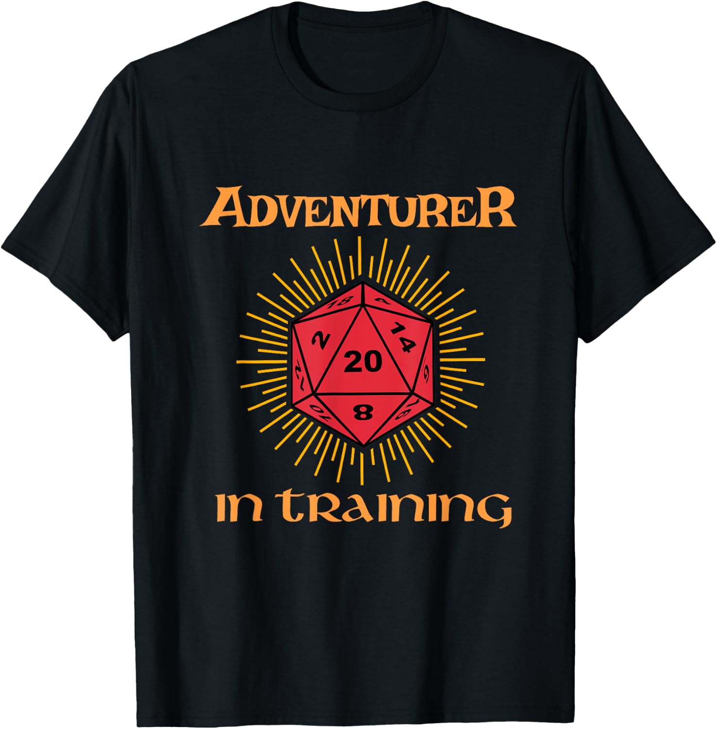 Kids Tabletop Gaming Adventure In Training T-Shirt - T-Shirt | Black