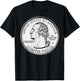 Quarter On Back Costume Quarterback Funny Football Halloween T-Shirt - T-Shirt | Black