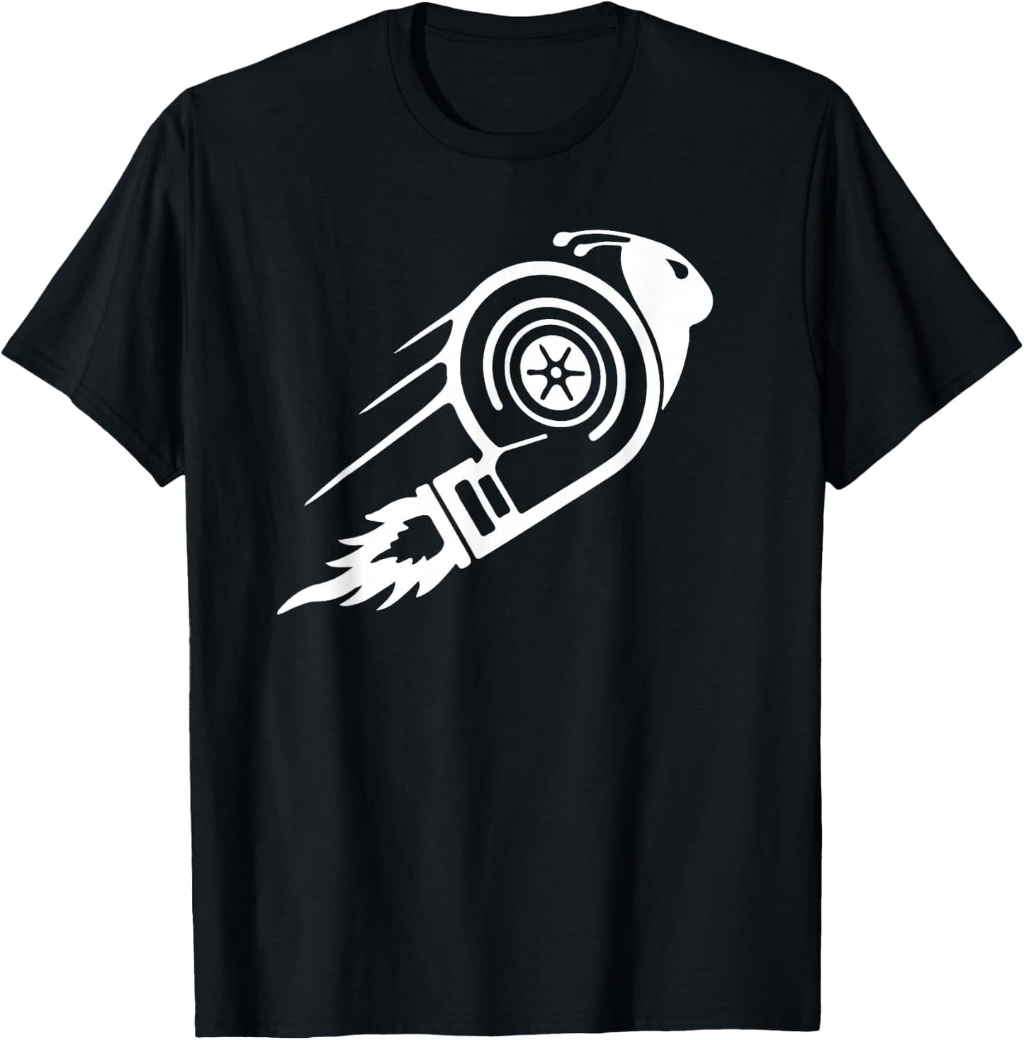 Turbo Snail Boost Racing Team T-Shirt - T-Shirt | Black