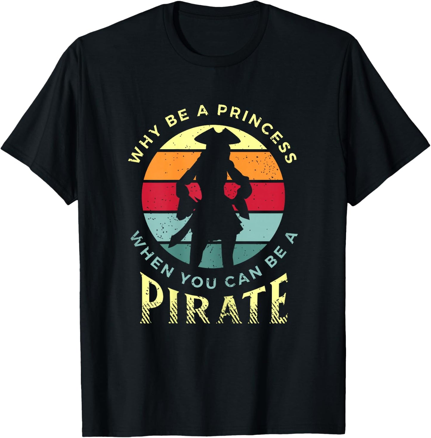 Pirate Freebooter Saying For A Lover Of A Caribbean Pirate T-Shirt - T-Shirt | Black