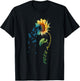 POTS Awareness Sunflower Shirt T-Shirt - T-Shirt | Black