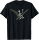Vintage Wizard Of Oz - Tin Man OZ Flying Monkey T-Shirt - T-Shirt | Black