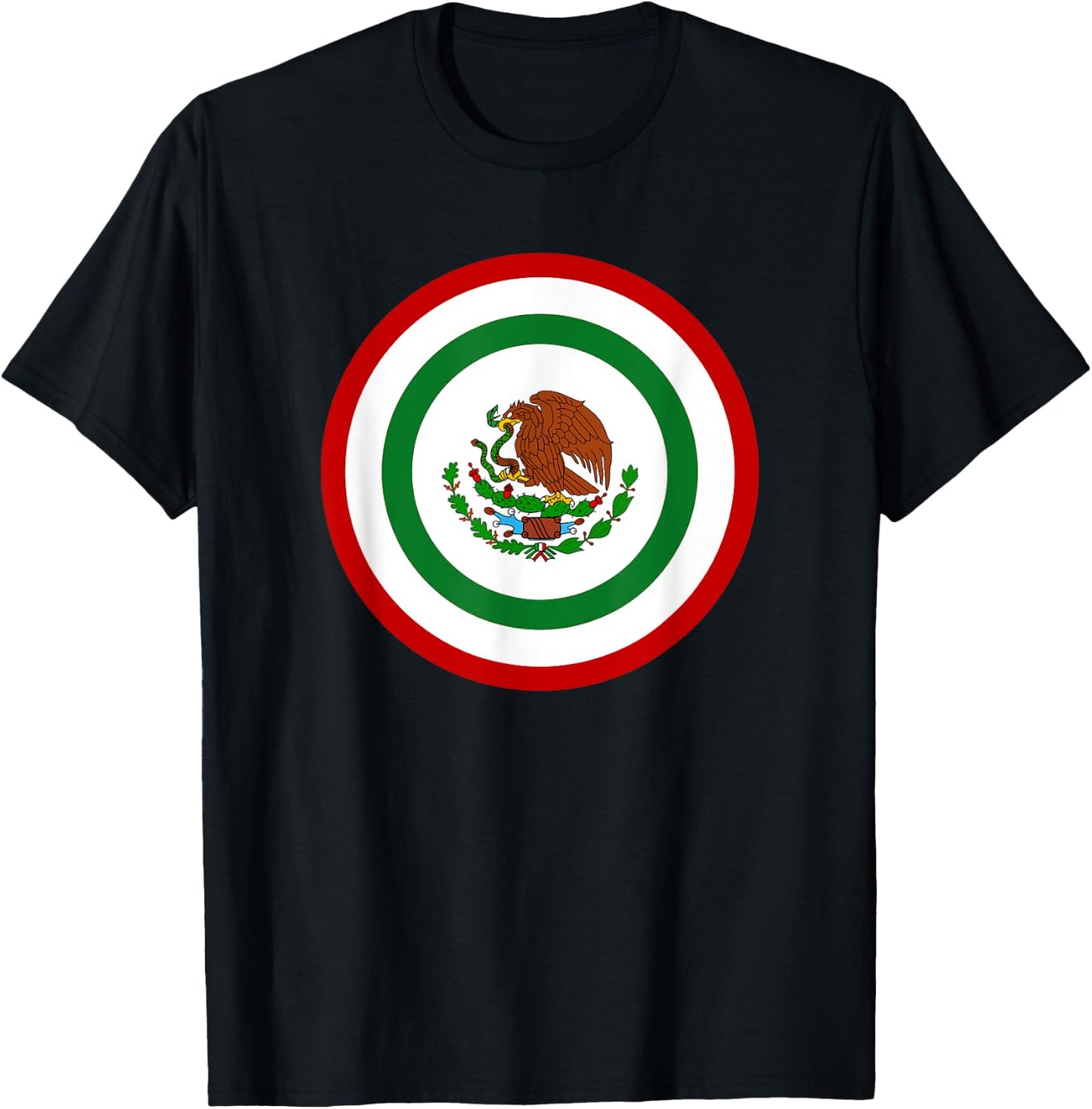 Captain Mexico Jersey - Mexican Superhero T-Shirt - T-Shirt | Black