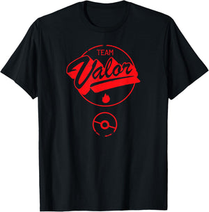 Valor Team - Video Game - Large Slate T-Shirt - T-Shirt | Black