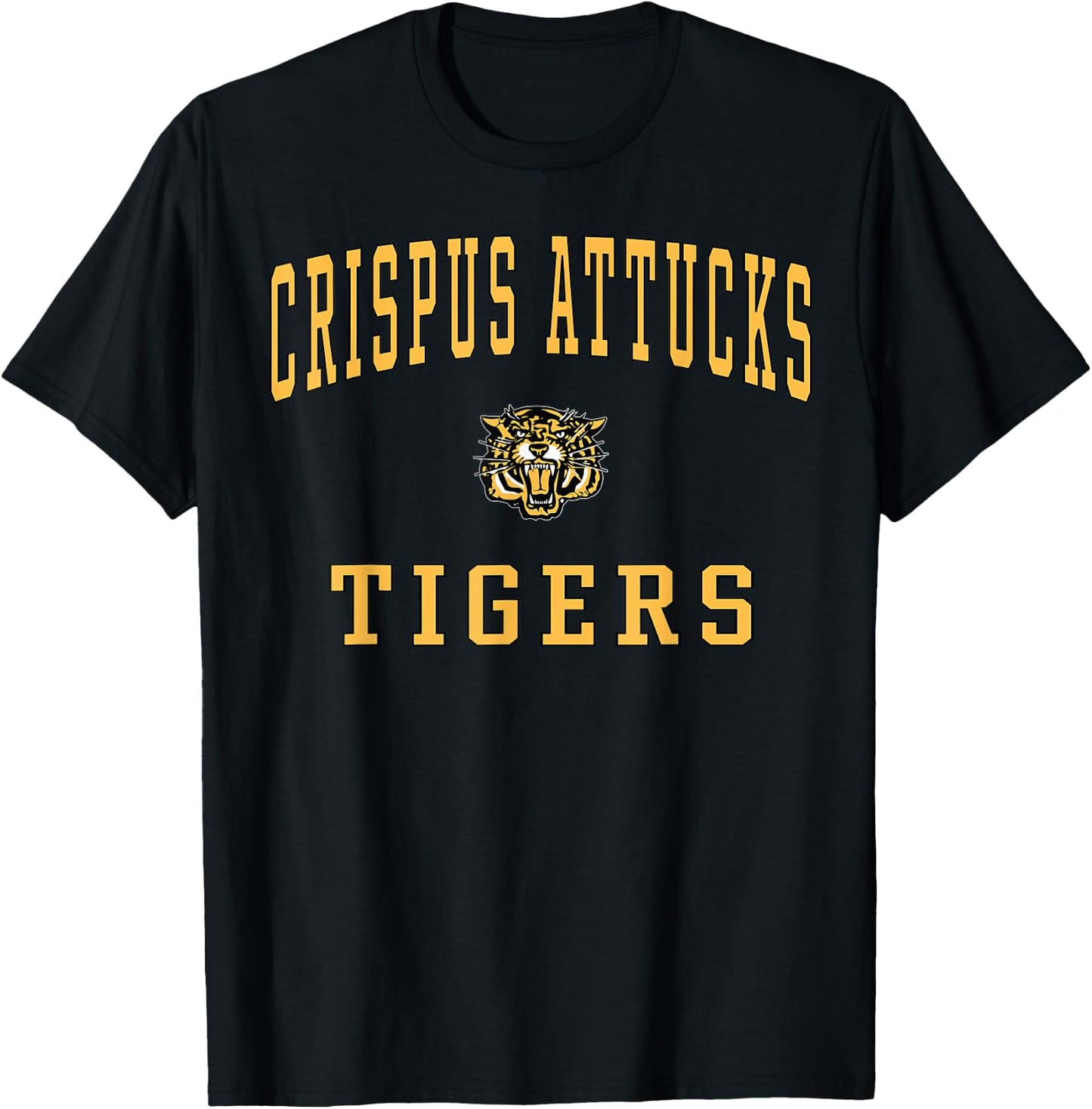Crispus Attucks High School Tigers T-Shirt - T-Shirt | Black