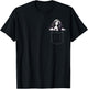 English Springer Spaniel Dog In The Pocket T-Shirt - T-Shirt | Black