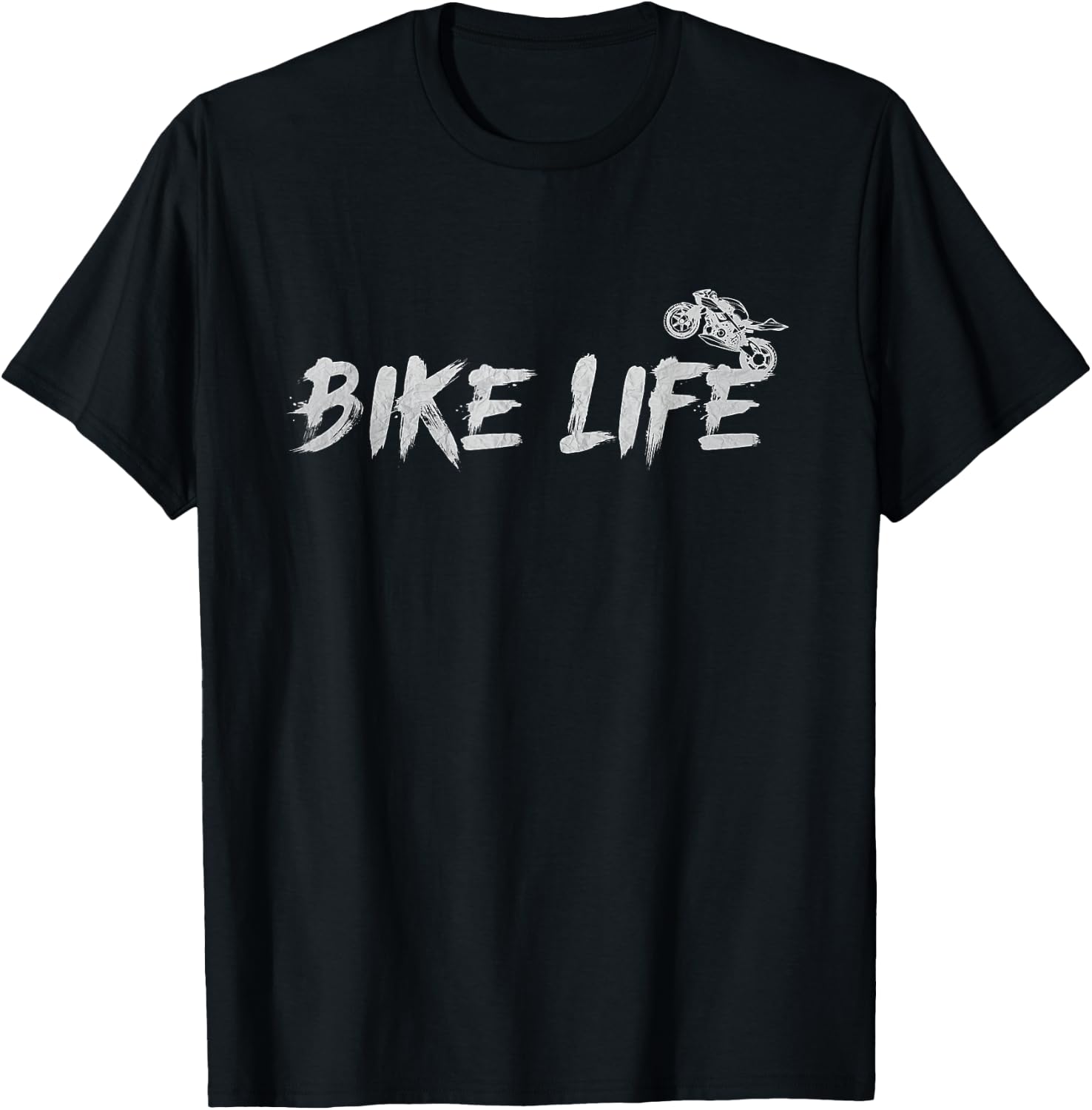 Motorcycle Quote Bike Life T-Shirt - T-Shirt | Black