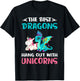 Funny Gifts -The Best Dragons Hangout With Unicorns T-Shirt - T-Shirt | Black