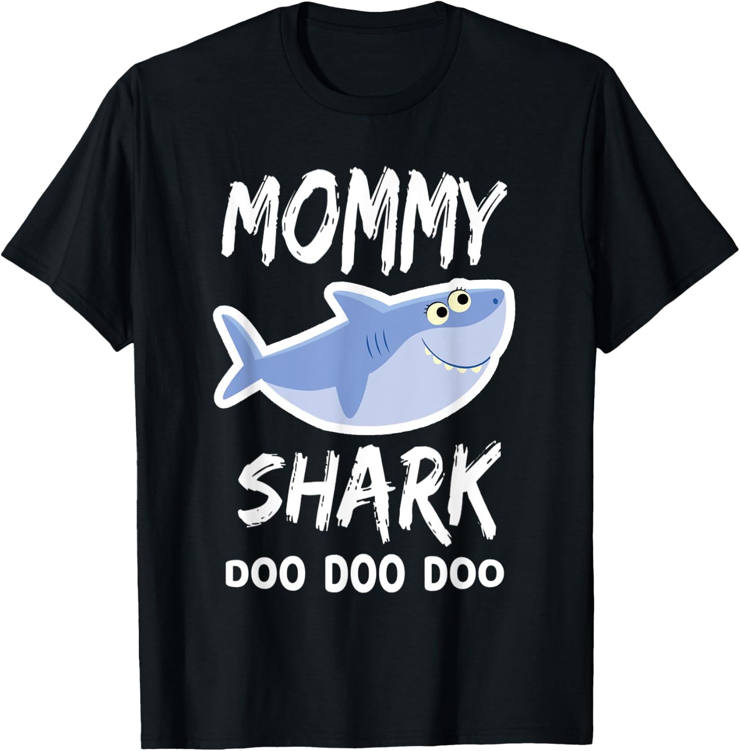 Pinkfong Mommy Shark Official T-Shirt - T-Shirt | Black