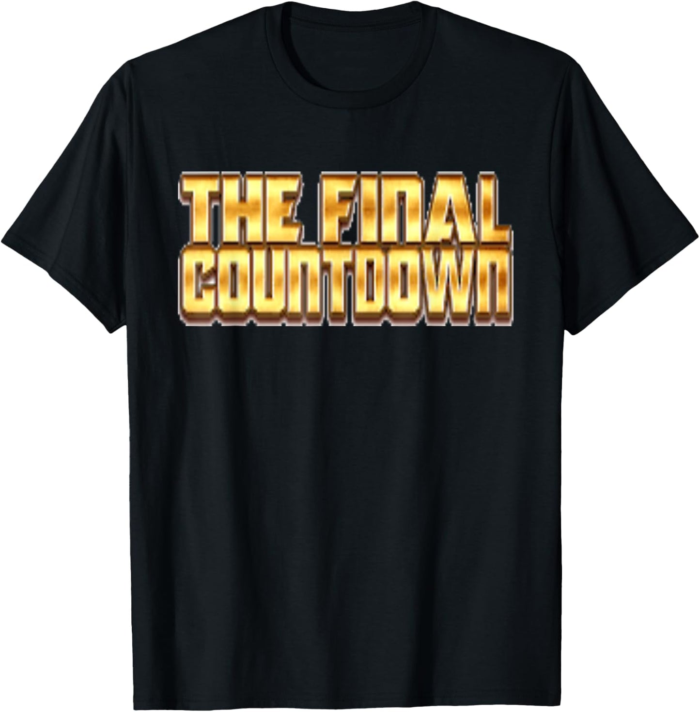 The Final Countdown Rock Shirt T-Shirt - T-Shirt | Black