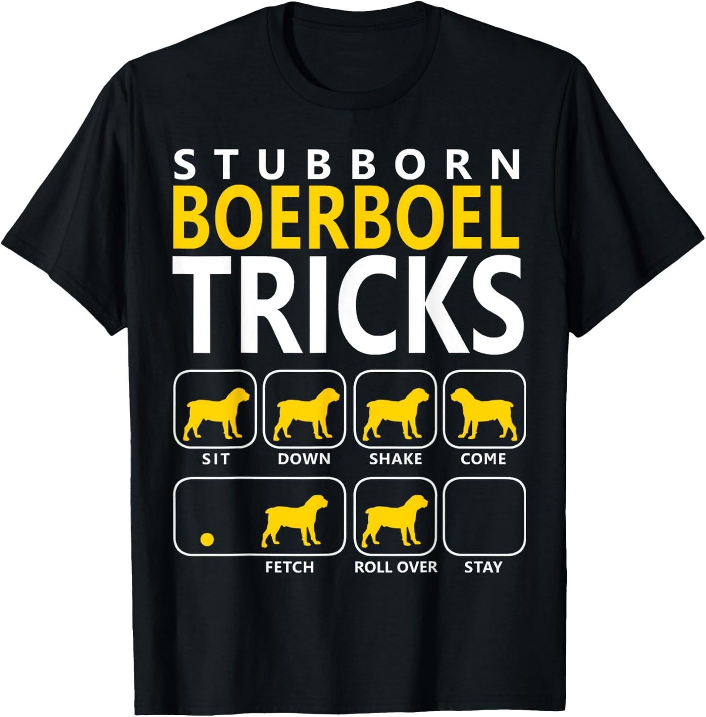 Boerboel T-Shirt - T-Shirt | Black