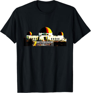 Griffith Observatory Los Angeles CA T-Shirt - T-Shirt | Black