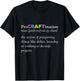ProCRAFTination Crafting to avoid other things T-Shirt - T-Shirt | Black