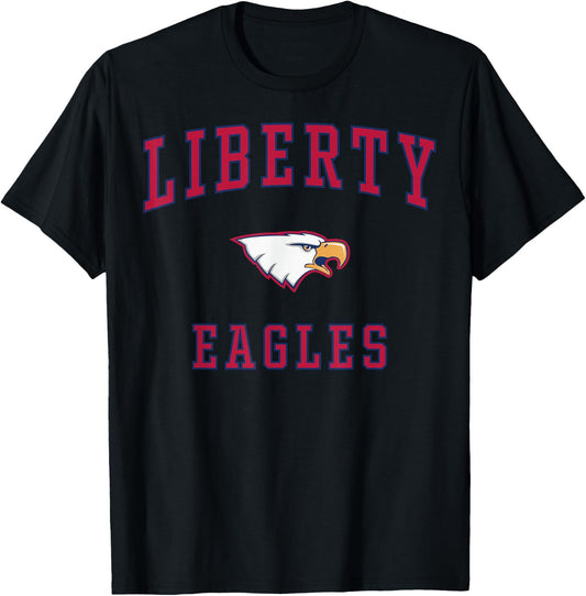Liberty High School Eagles T-Shirt - T-Shirt | Black