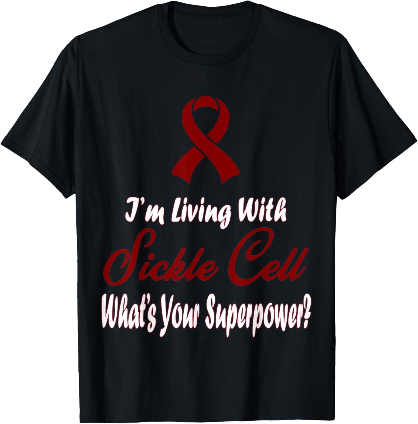Sickle Cell Awareness T-Shirt - T-Shirt | Black