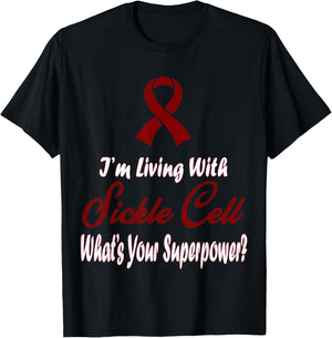 Sickle Cell Awareness T-Shirt - T-Shirt | Black