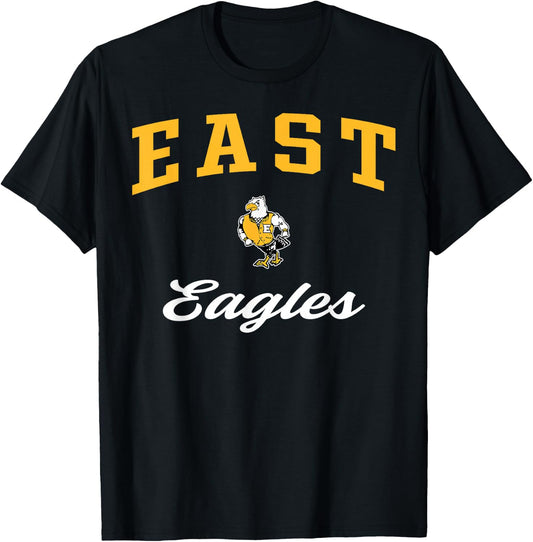 East High School Eagles C3 T-Shirt - T-Shirt | Black