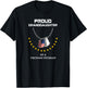 Proud Granddaughter Of A Vietnam Veteran Cool Soldier Gift T-Shirt - T-Shirt | Black