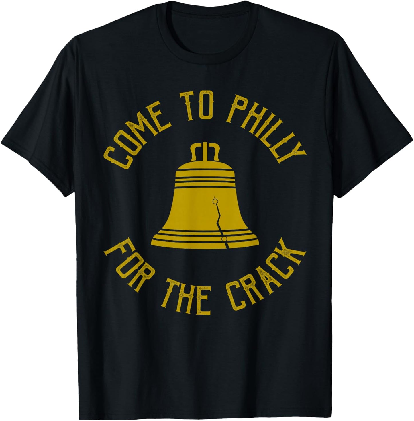 Philly Pride Store Come to Philly for The Crack T-Shirt - T-Shirt | Black