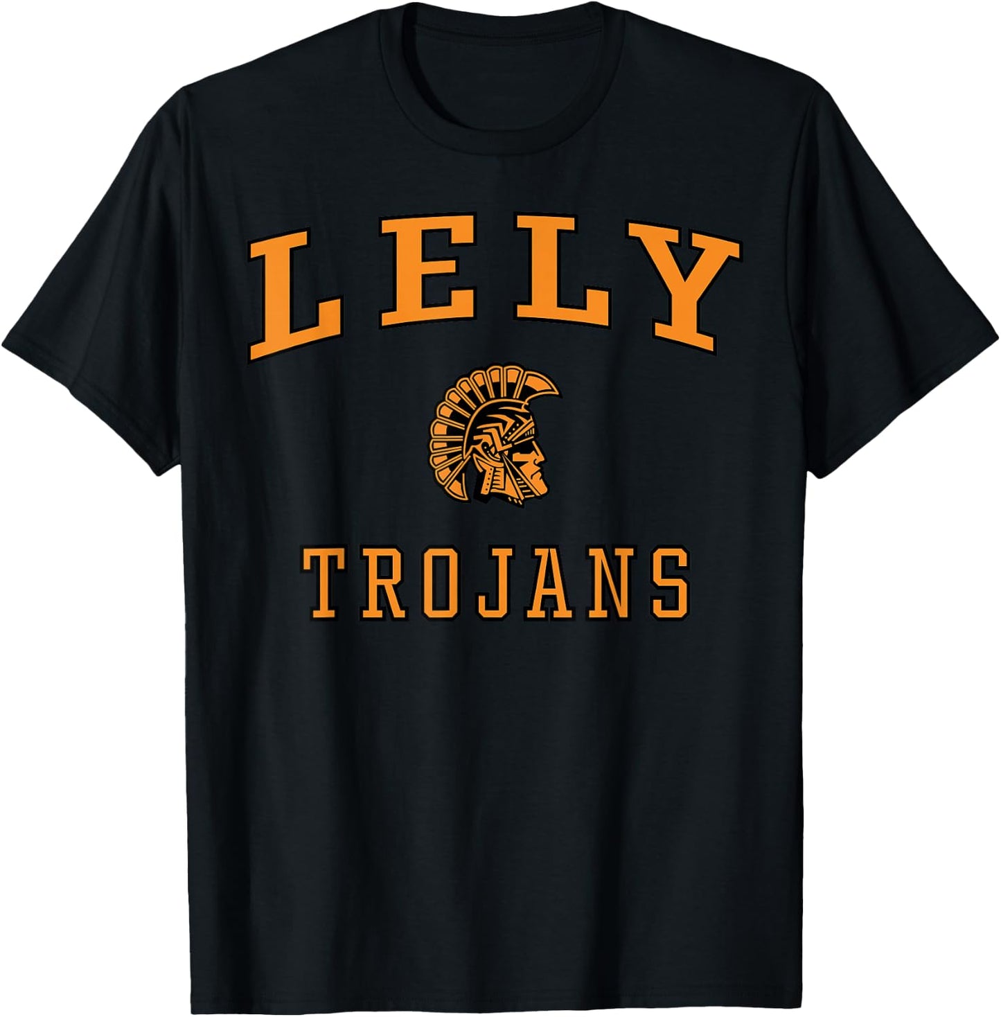 Lely High School Trojans C1 T-Shirt - T-Shirt | Black