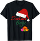 Merry Christmas Sretan Bozic Hrvatski Croatian Gift Hrvatska T-Shirt - T-Shirt | Black